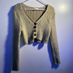 Crop sweater